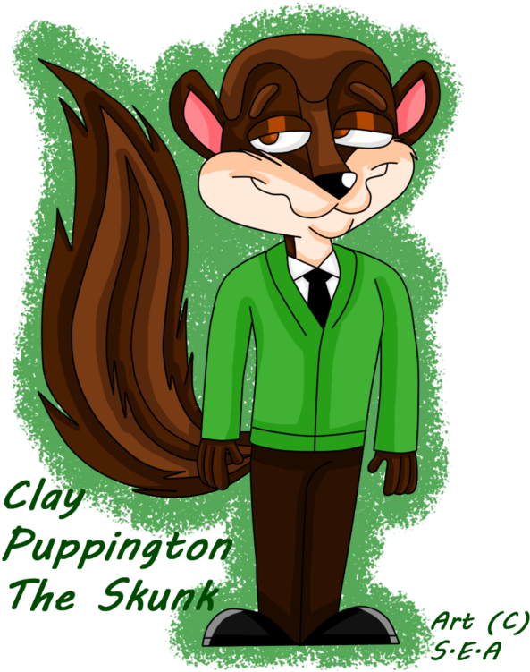 Moral Orel-clay Puppington Skunky By Skunkynoid - Moral Orel (600x750)