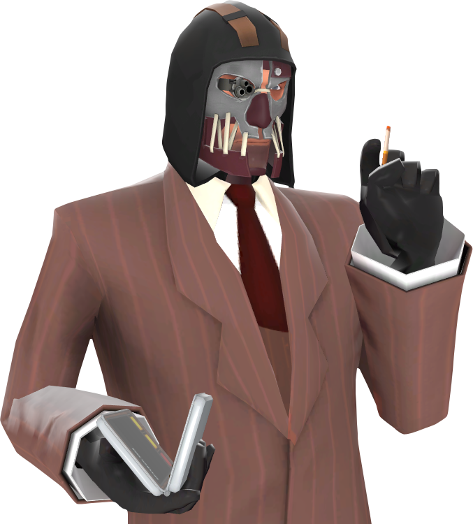 You - Tf2 The Lacking Moral Fiber Mask (677x750)