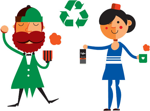 No Throwing Away Clip Art - Ecology (517x450)