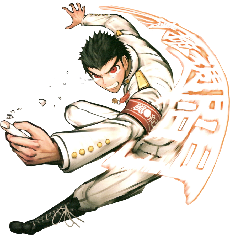 Ultimate Moral Compass - Danganronpa Characters Trigger Happy Havoc (893x895)