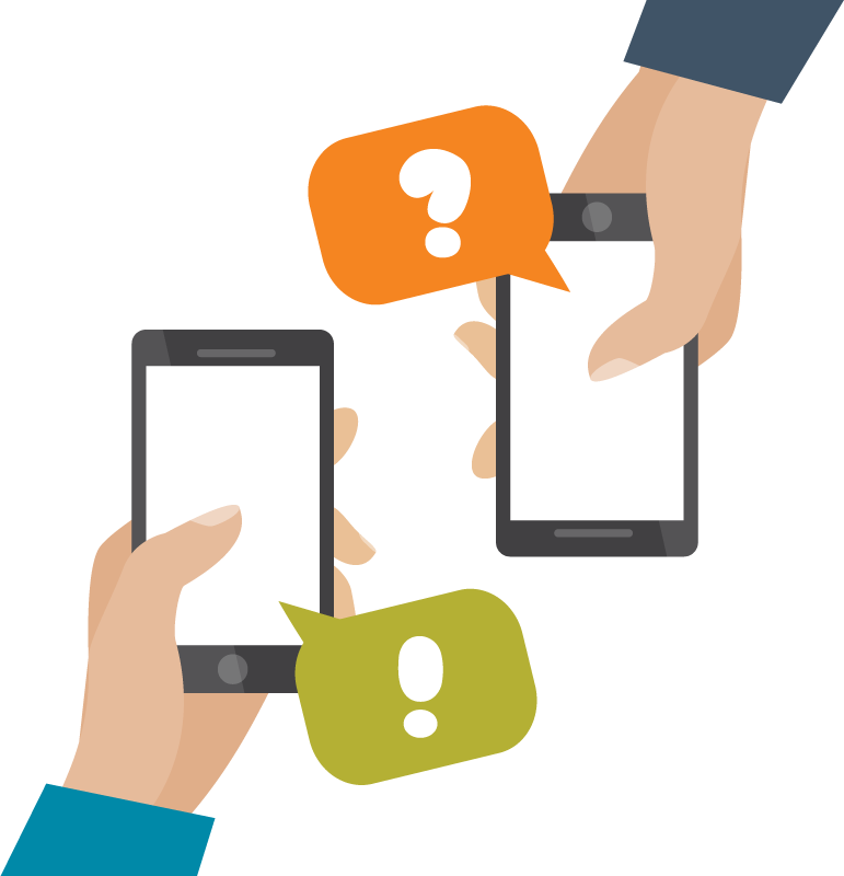 This Convenience Not Only Increases Readership But - Use Phone Vector (771x800)