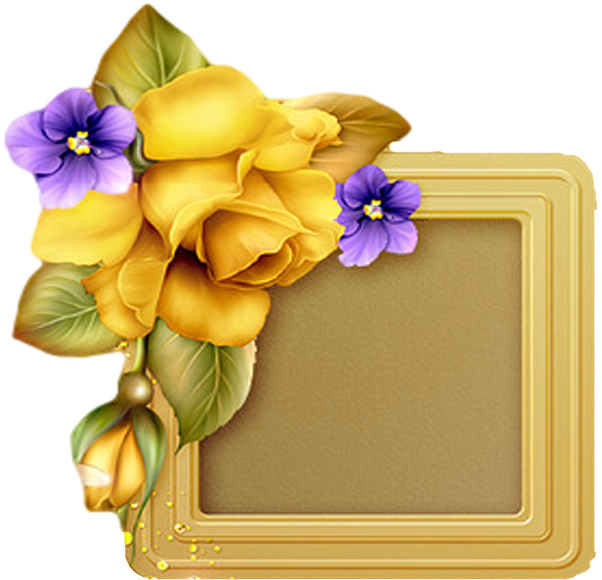 Moonbeam's Yellow Roses & Violets, Is A Digitally Painted - Elegante Hochzeits-aquamarine Blaue Beige Visitenkarte (683x614)