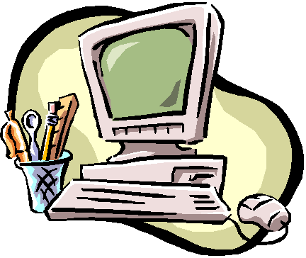 Homepage On Computer Clipart Rh Worldartsme Com Academic - Moving Pictures Of Computers (432x364)