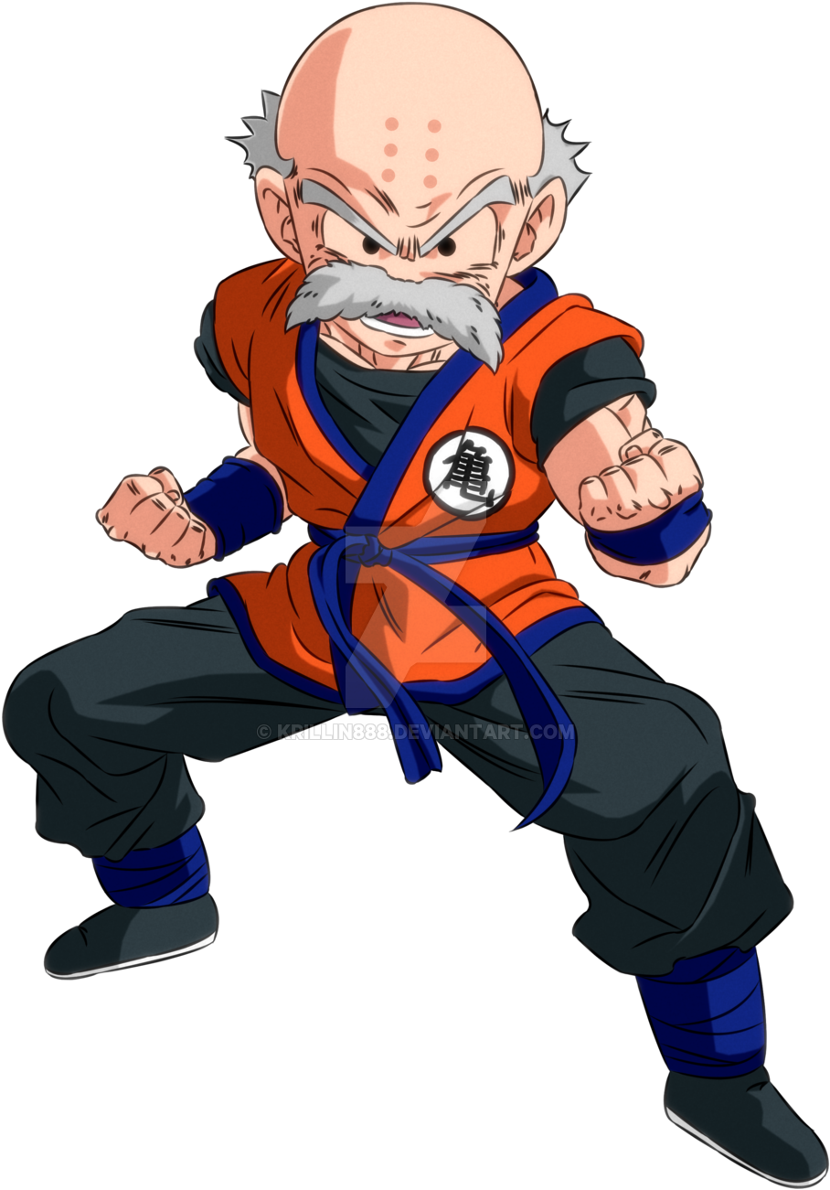 Dragonball Redux By Krillin888 - Krilin Dragon Ball Gt (1024x1308)