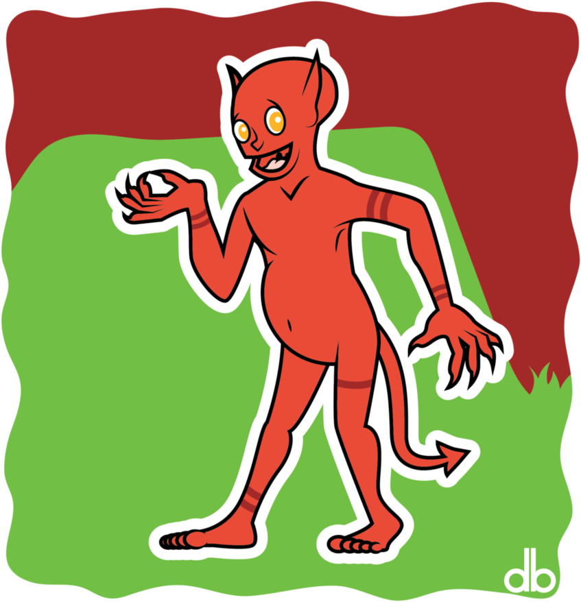 Little Devils Of Spirit Mound Stickers By Gr8gonzo - Cartoon (894x894)