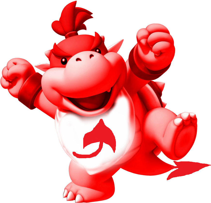 Devil Koopa Jr - Super Mario Bros Evil Characters (1000x966)
