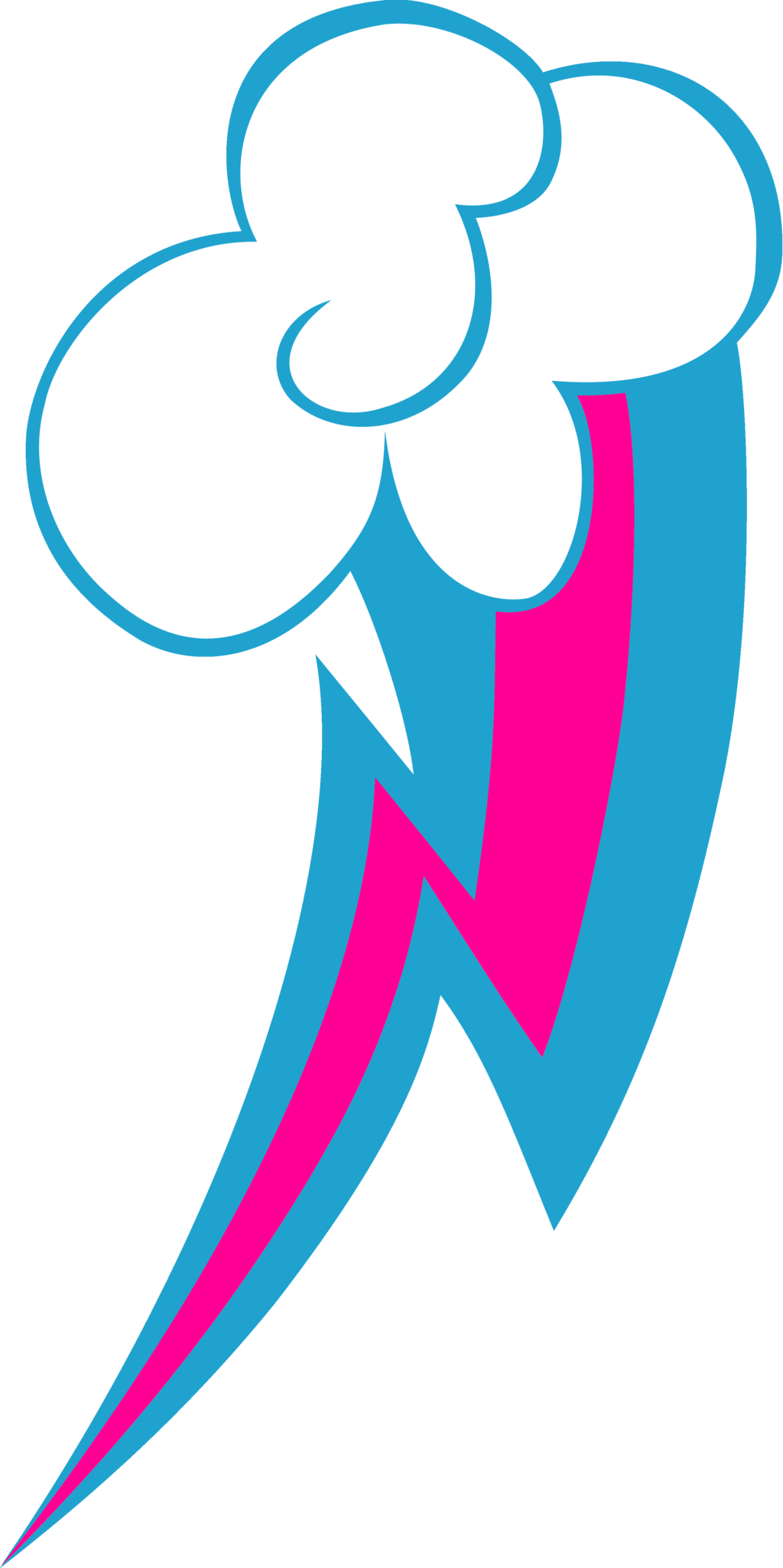 Night Mint's, A - Rainbow Dash Cutie Mark (1024x2050)