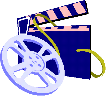 Movie Night Clip Art - Smkn 4 Kota Bekasi (448x404)