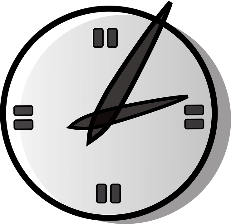 See Clipart Short Time - Clock Clip Art (740x720)