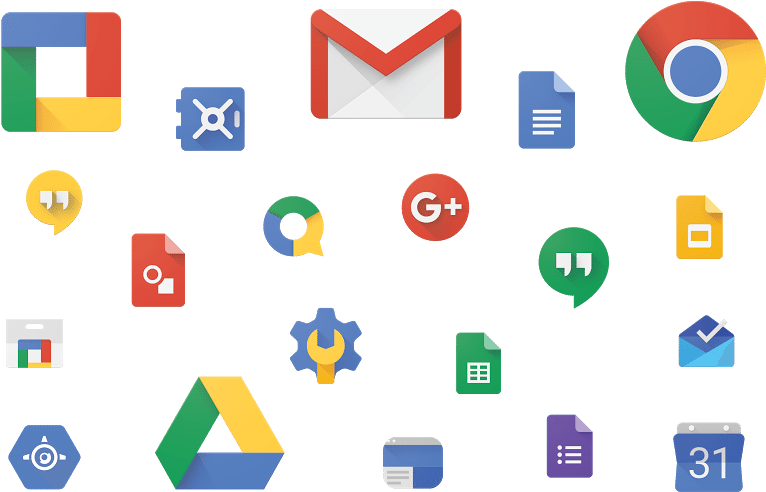 Google Apps For Work - Google Apps For Work Icons (787x515)
