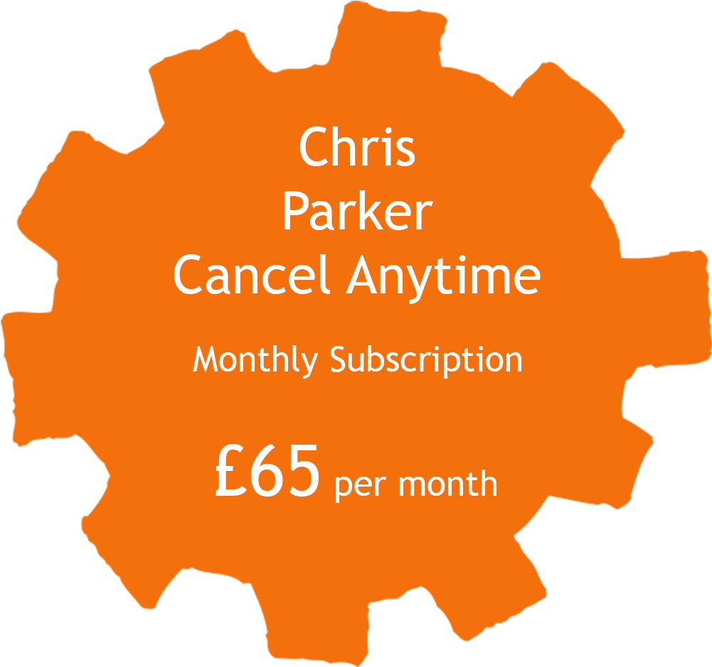 Chris Parker Special Price Tag - Orange (1000x1000)