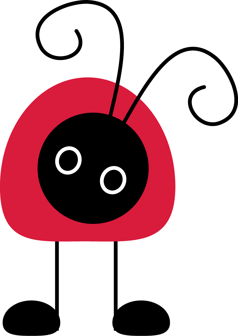 Joaninha - Minus - Ladybug Clip Art (795x1121)