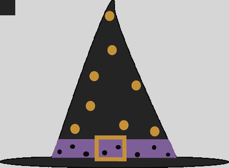 Halloween Clip Art Cute Witch Clipart Free - Clip Art (450x329)