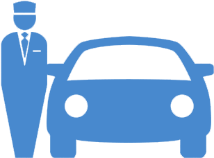 Valet Icon With Bonus Royalty Free Vector Image - Valet Parking Icon Png (350x350)