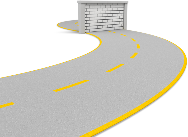 Stumbling Block - Roadblock Clipart (800x600)
