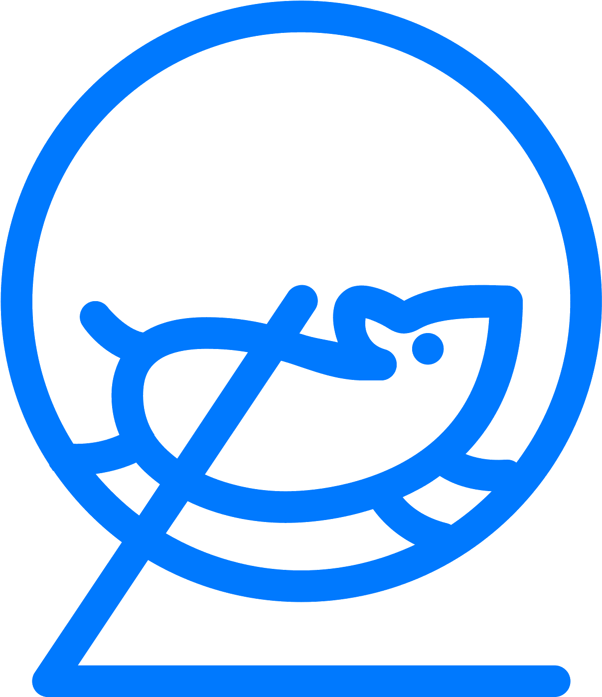 Hamster Wheel Clip Art Computer Icons Gratis - Hamster Svg (1600x1600)