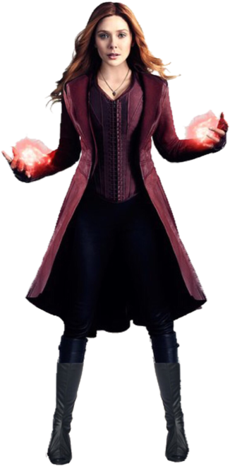 Scarlet Witch By Sidewinder16 Clipartlook - Avengers Infinity War Scarlet Witch Costume (400x744)