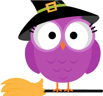 Halloween Owl Clipart (432x330)