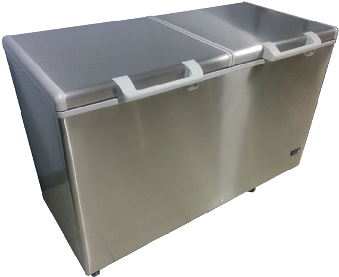 Equinox-congelador De 2 Tapas En Acero Inoxidable - Drawer (709x709)