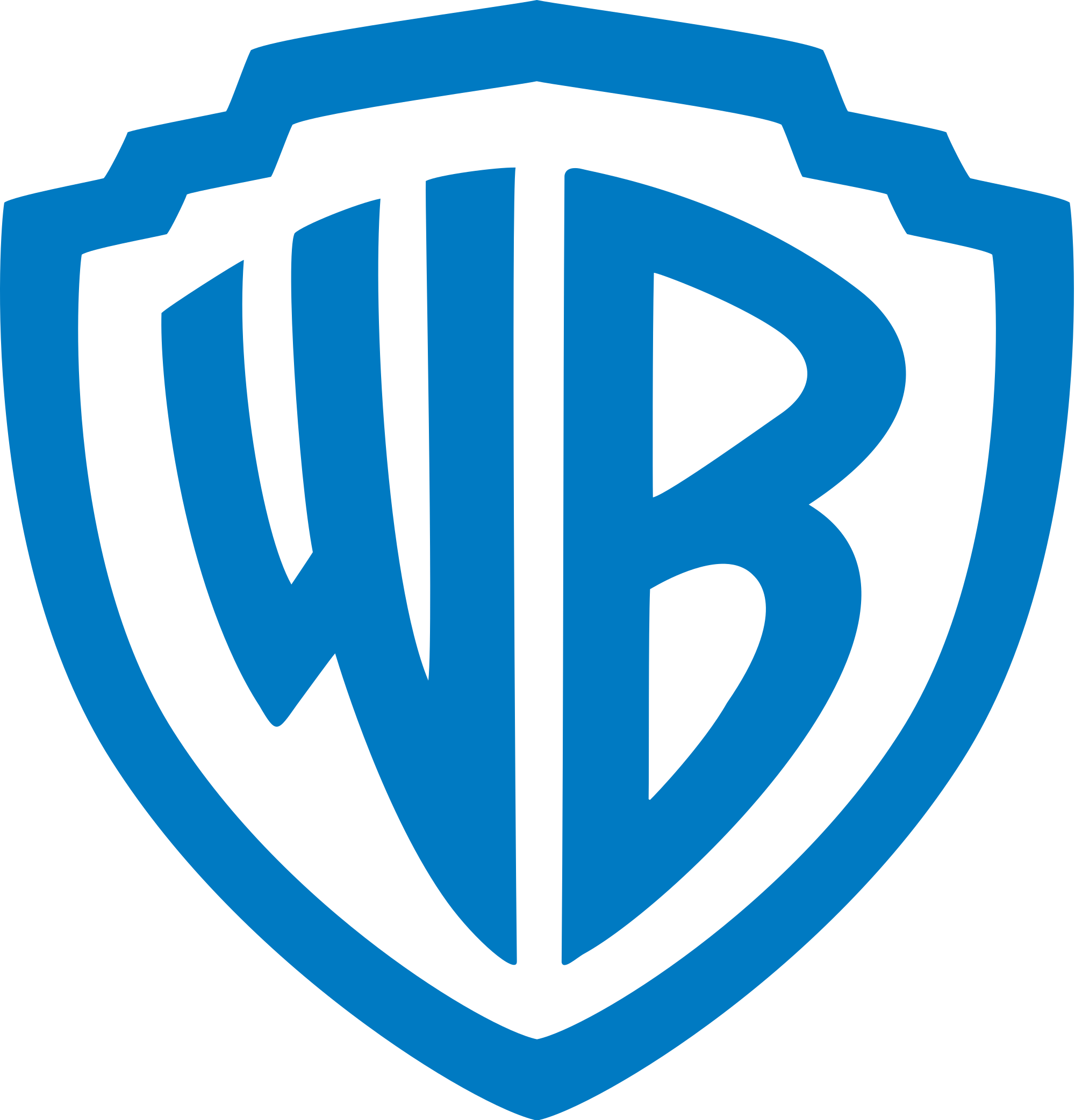 Superman Emblem Template 3, Buy Clip Art - Warner Bros Logo Png (2000x2085)