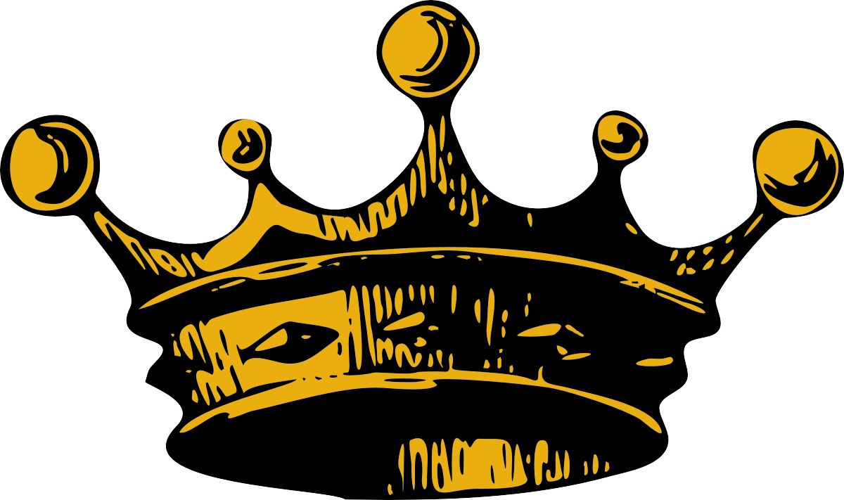 5 Point Crown Clipart - Latin Kings Logo Png (1200x711)