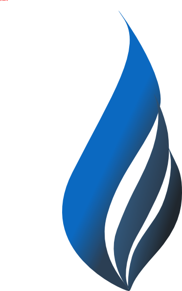 Blue Flame Free Clipart (372x595)