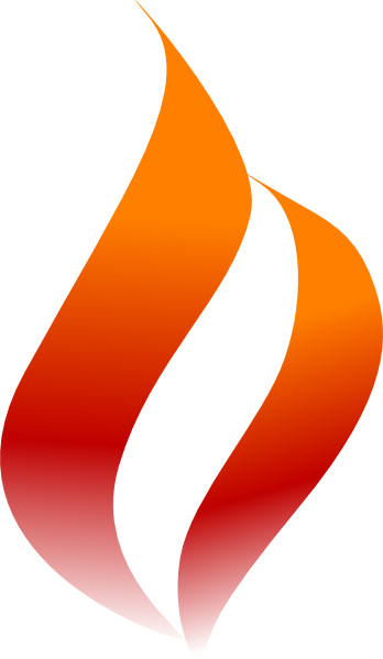 R&o&b Flame Logo Clip Art At Clker - R&o&b Flame Logo Clip Art At Clker (348x599)