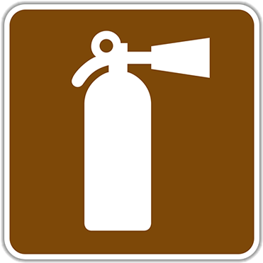 12" Rs-090 Fire Extinguisher - Fire Extinguisher Sign (400x400)