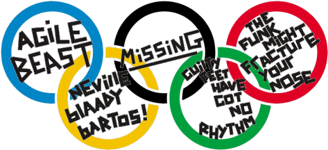 Olympic Rings Clipart - Olympic Rings (500x243)