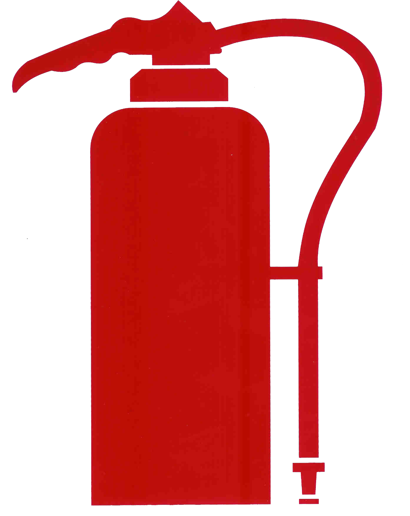 This High Quality Free Png Image Without Any Background - Fire Extinguisher Vector Sign (1393x1750)