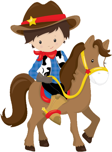 Cowboy - Invitacion De Vaqueros Para Imprimir (600x512)