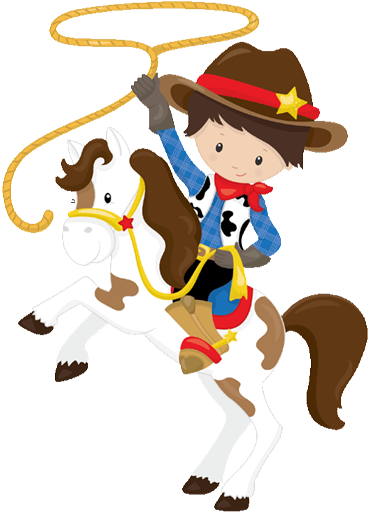Cowboy - Baby Cowboy Clipart (600x512)