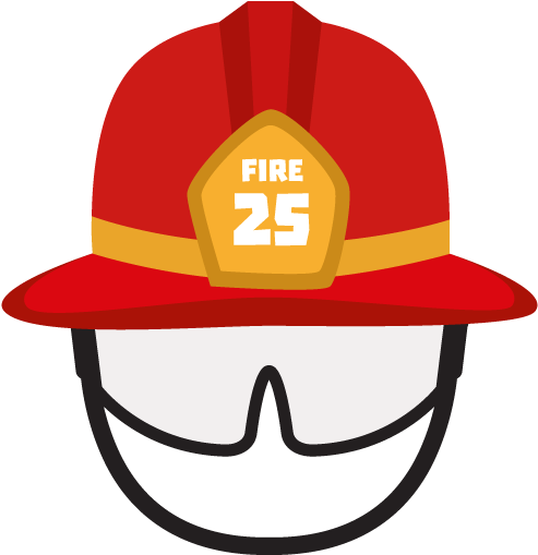 Firefighter Icon Myiconfinder - Fireman Hat (512x512)