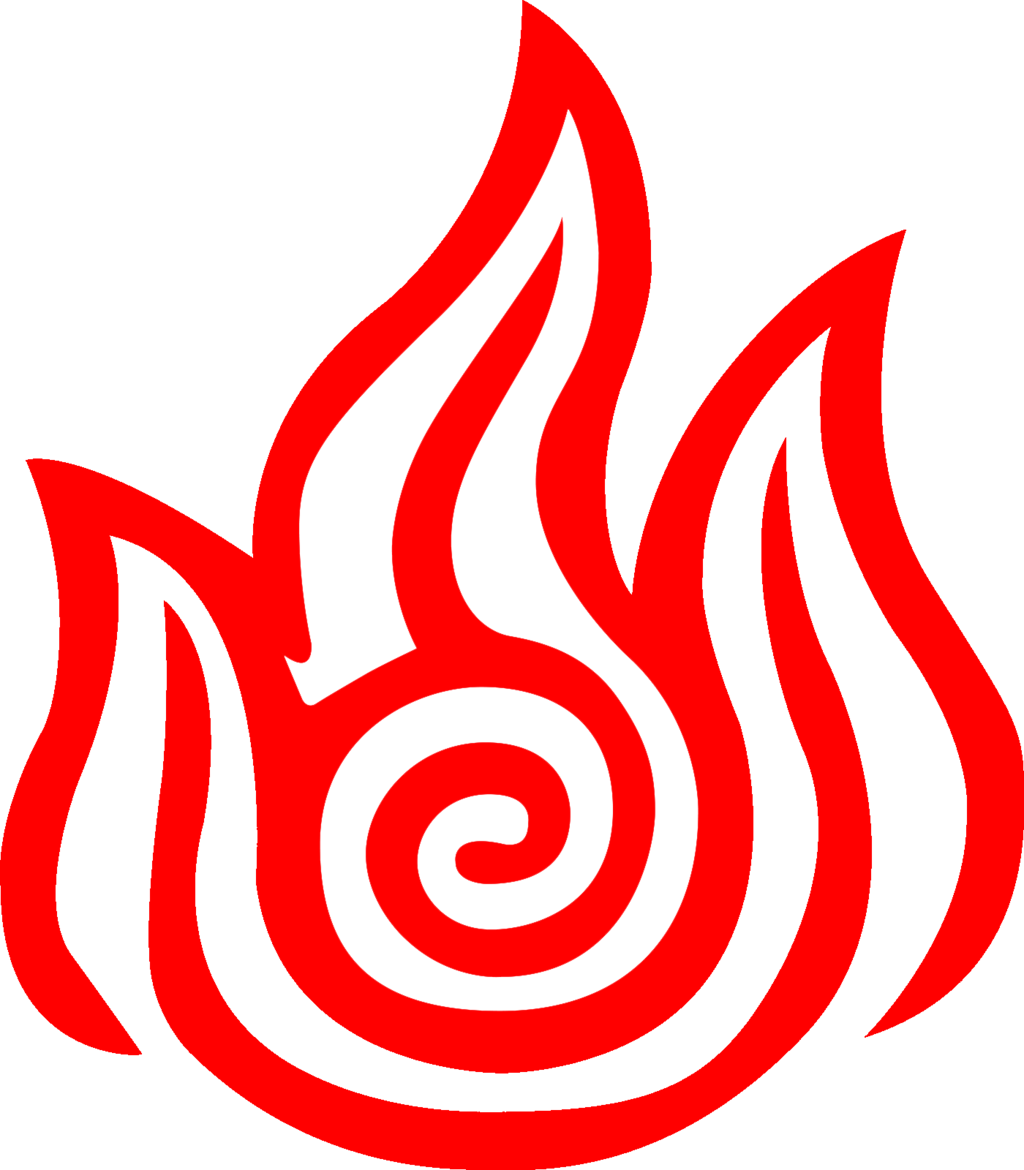 Avatar Fire Nation Symbol Clipart - Avatar: The Last Airbender (1024x1170)