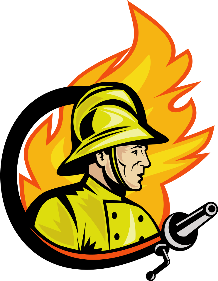 Fire Safety Firefighter Ministry Of Emergency Situations - Fireman Clipart Png (1000x1000)