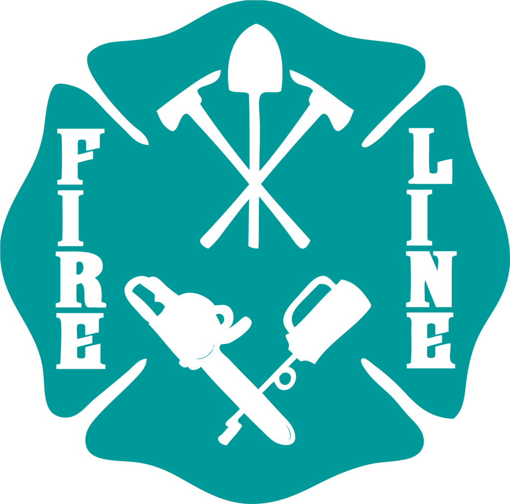 Wildland Firefighter Fire Line Maltese Cross Decal - Decal (1024x1013)