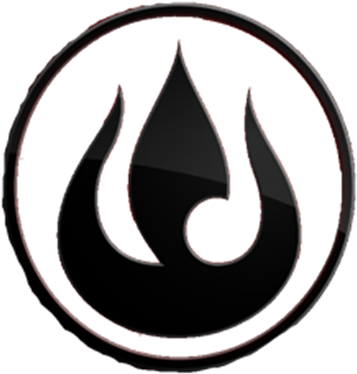 Fire Nation Symbol Clipart - Avatar Fire Nation Symbol (420x420)