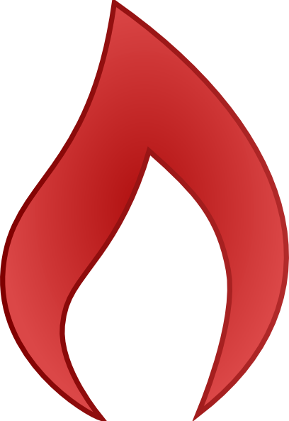 Flame Vector Frpic - Fiamma Clipart (408x593)