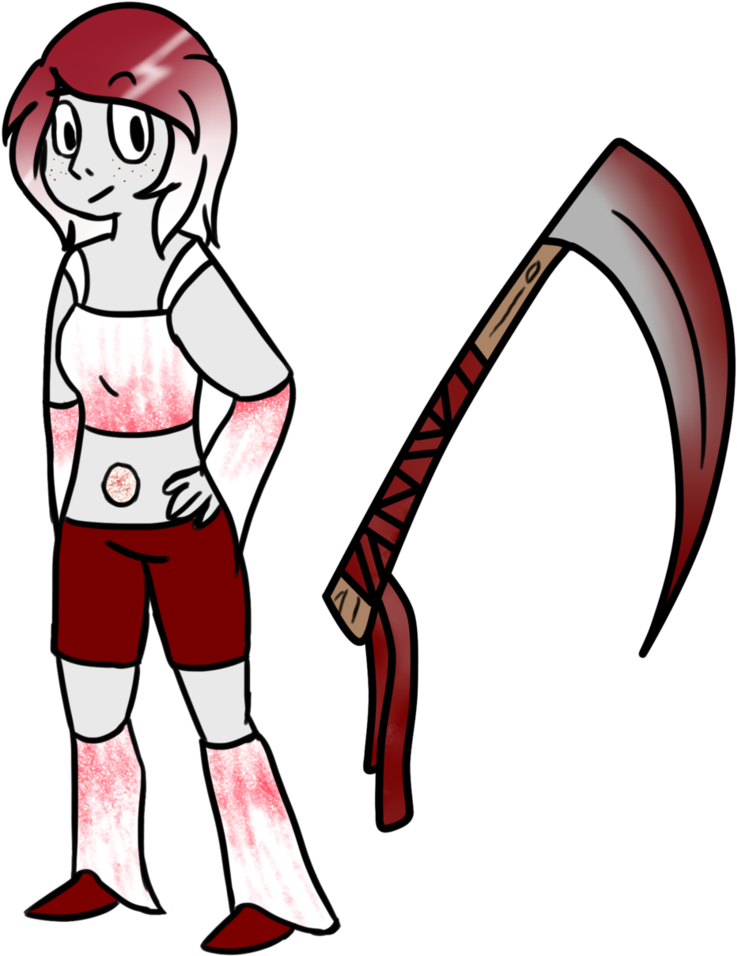 Red Fire Quartz By Rudepeople - Cartoon (810x986)