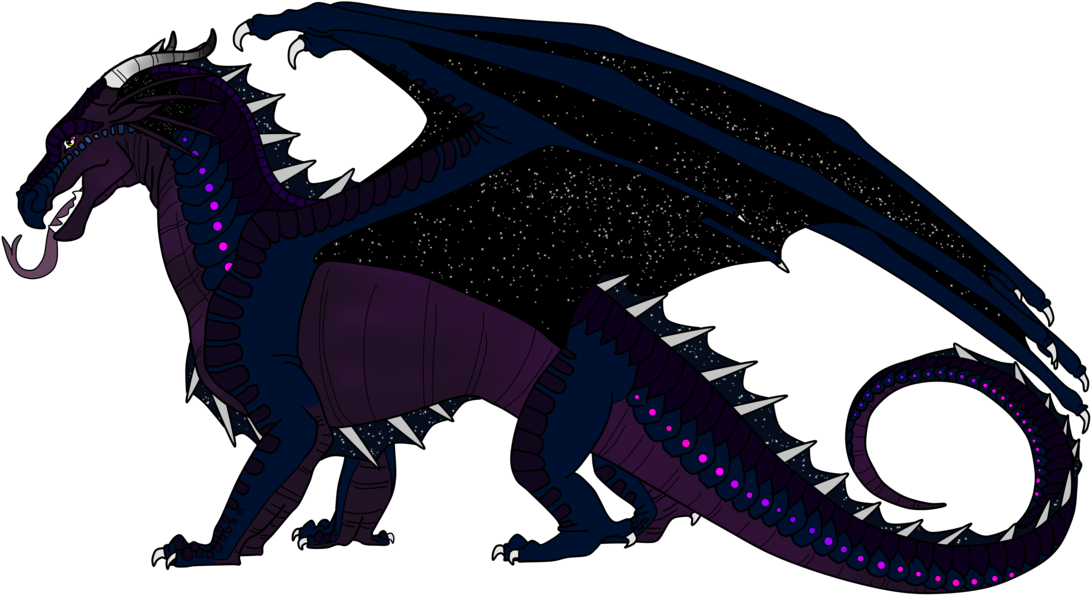 Wings Of Fire - Wings Of Fire Seawing Nightwing Hybrid (1171x683)