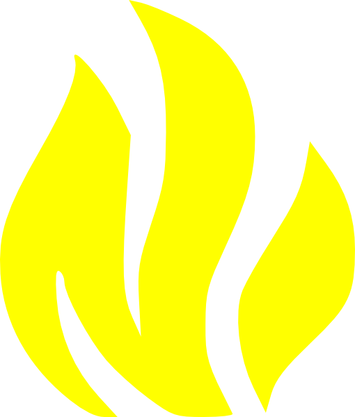 Pictures Free Yellow Fire Clipart Image - Clip Art (510x599)