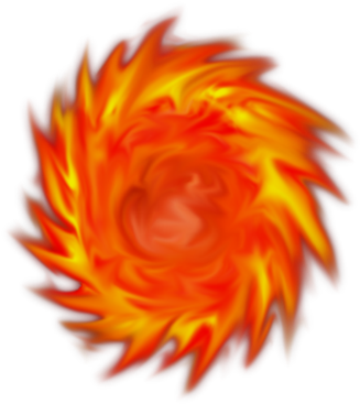 Fireball Transparent Png - Fire Ball Sprite (1024x576)