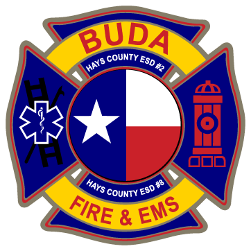 Buda Fire Department - Buda Fire Department Logo (362x362)