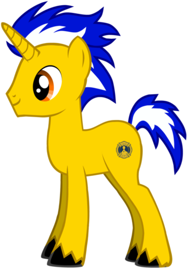 Fire Colt Pulaski With Correct Insignia By Favoriteartman - Cartoon (1010x791)