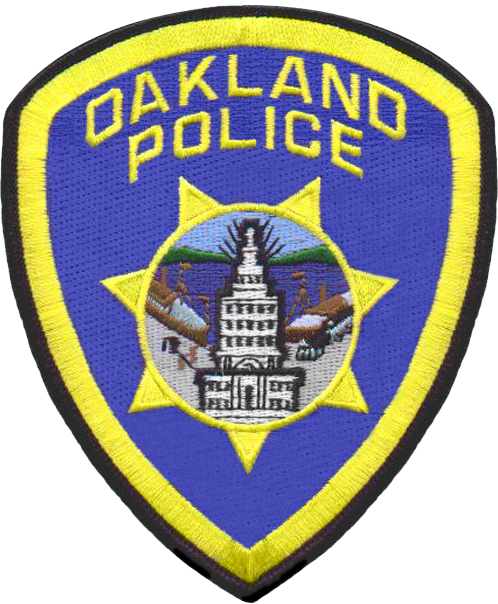 Oakland Police Department - Oakland Police Patch Queen Duvet (498x604)