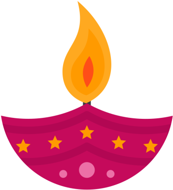 Diya, Lamp, Diwali, Decoration, Festival, Indian, Celebration - Diwali Diya Png (512x512)