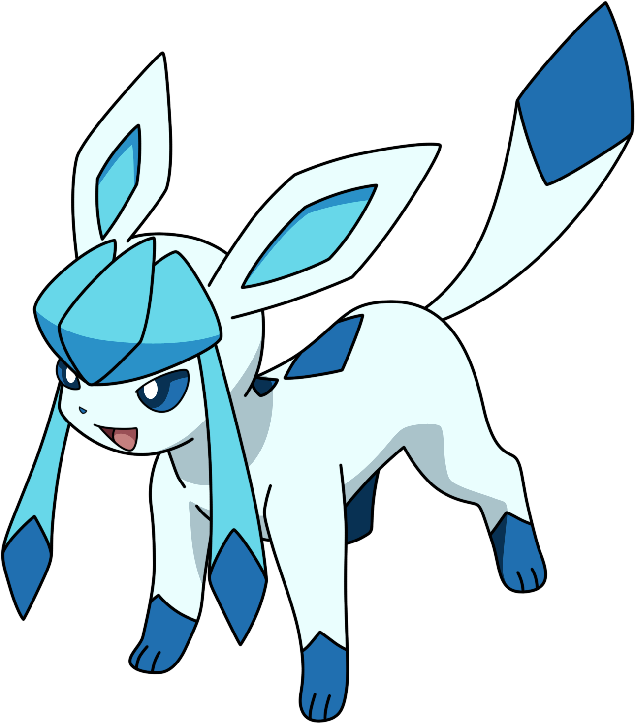 Pokemon Glaceon Shiny (1300x1500)