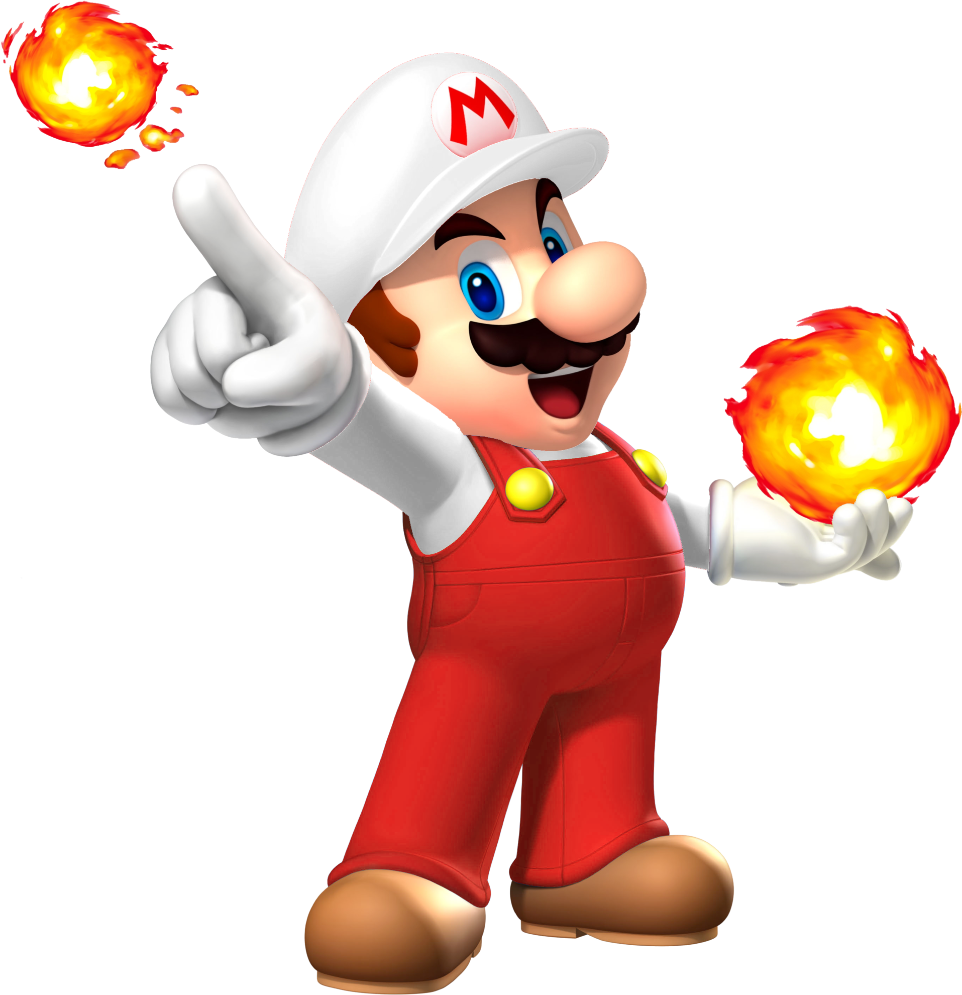 Mario Clipart Fire - Fire Mario Jpg (2000x2237)