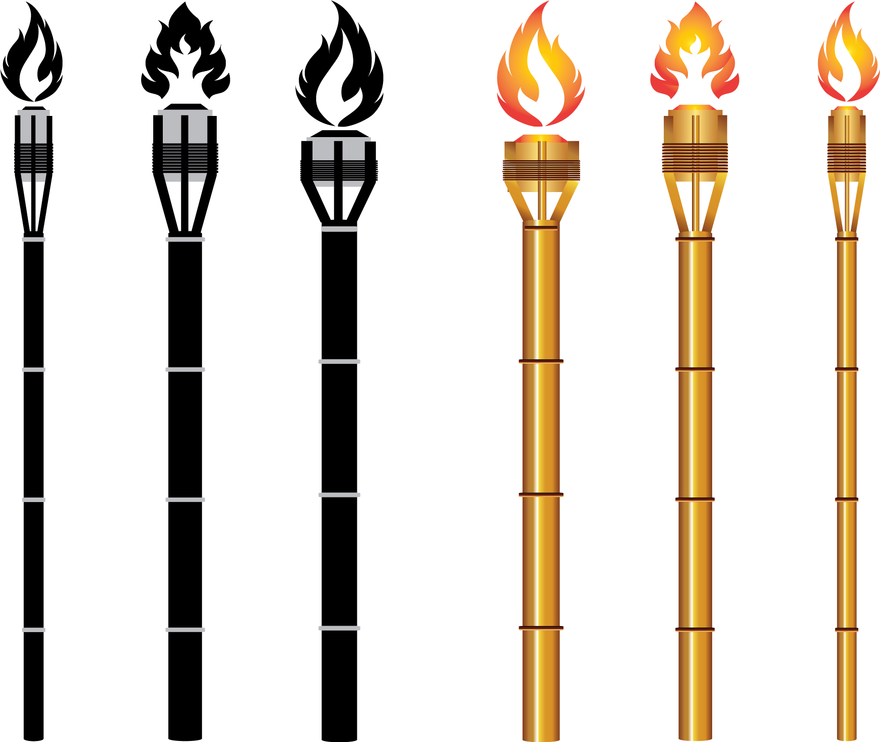 Vector Tiki Torch Carrier - Draw A Tiki Torch (1818x1471)