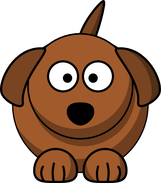 Cartoon Dog Without Bone Clip Art - Animal Sound Song Dog (528x599)